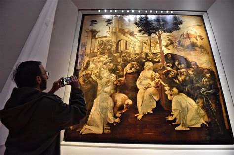 Firenze Restauro Record Torna Agli Uffizi L Adorazione Dei Magi Di