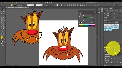 Vectorizando Un Personaje En Illustrator Herramienta Pluma