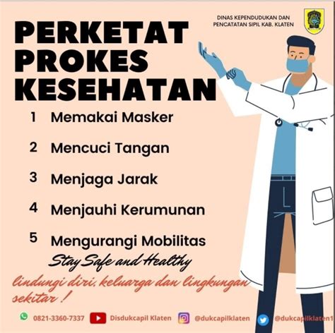 Tetap Patuhi Protokol Kesehatan Mari Kita Tetap Jaga Kesehatan Dan