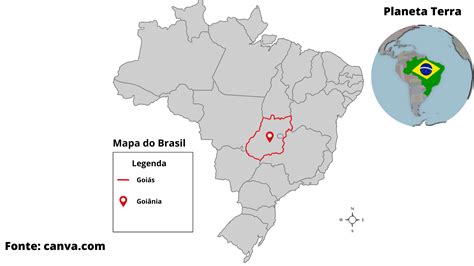 Mapa Regiao Metropolitana De Goiania LIBRAIN