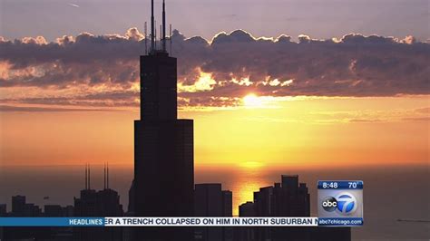 Why Chicago has had colorful sunrises, sunsets lately - ABC7 Chicago