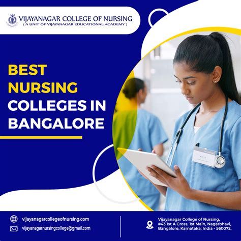 Best Nursing Colleges In Bangalore Vijayanagar College Of Nursing