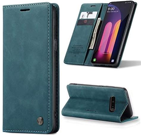 Amazon Simicoo Lg V Thinq Case Lg V Wallet Case Vintage