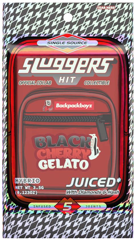 Black Cherry Gelato Sluggers Hit Premium Cannabis Products Accessories