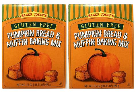 Trader Joes Gluten Free Pumpkin Bread And Muffin Baking Mix 2 Pack Grocery