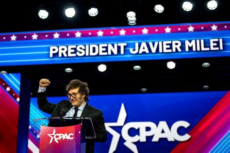 Cpac Argentina El Discurso De Milei Centrado En El Xito Y La Visita