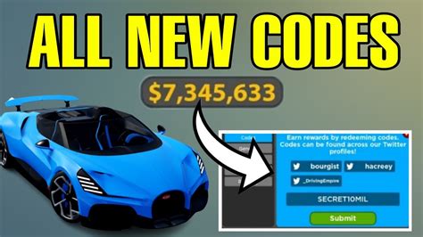 Free Cash All Codes For Driving Empire In October Codes For