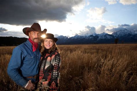 Cowboy Couple Sunset Romance Stock Photos, Pictures & Royalty-Free ...