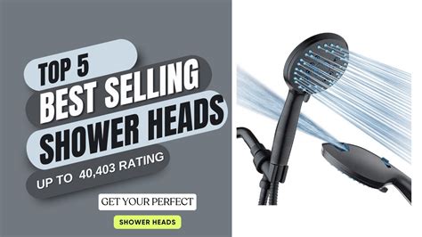 🚿💫 Top 5 Best Shower Heads On Amazon 2024 You Wont Believe Number