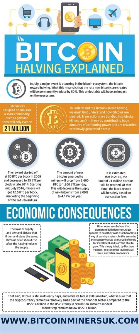 Bitcoin Halving Explained Infographic