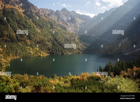 Lago Morskie Oko Ojo Del Mar En Las Monta As De Tatra En Polonia