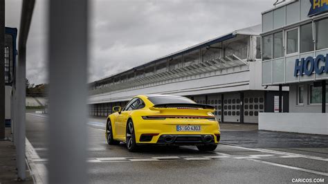 Porsche 911 Turbo | 2021MY (Color: Racing Yellow) | Rear