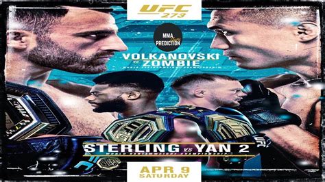 Ufc Alexander Volkanovski Vs Chan Sung Jung Full Card Breakdown