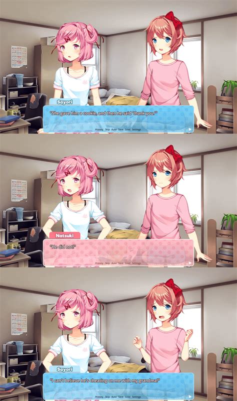 Sayori gets Paranoid : r/DDLC