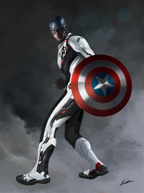 Concept Art Avengers Endgame Alexander Lozano Captain America