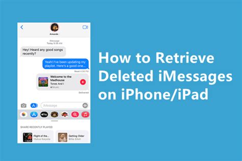 Iphoneipadで削除されたimessagesを復元する5つの方法