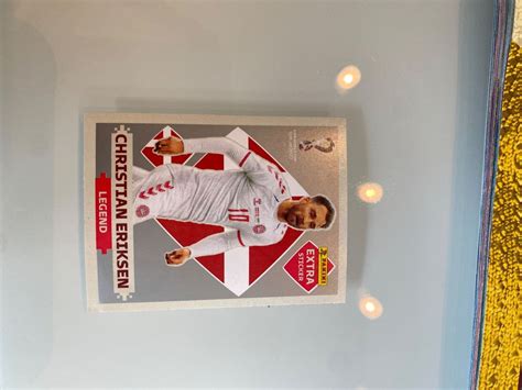 Panini WM 2022 Extra Sticker CHRISTIAN ERIKSEN Silber Kaufen Auf Ricardo