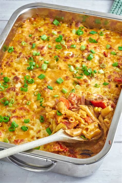 Mexican Pasta Bake Recipe For Easy Taco Pasta Bake