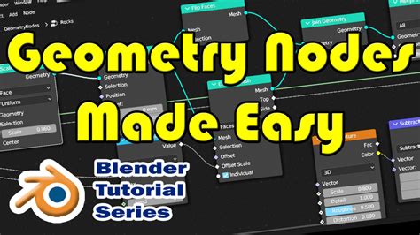 Blender Tutorial 14 Geometry Nodes Made Easy 3d Printing Professor