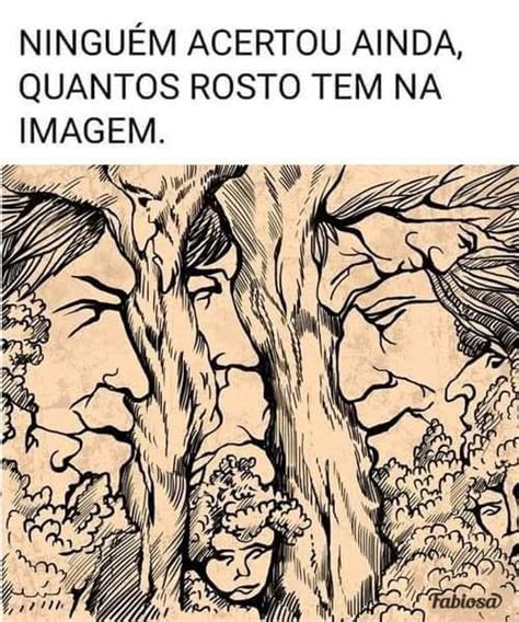 Quantos Rostos Tem Na Imagem