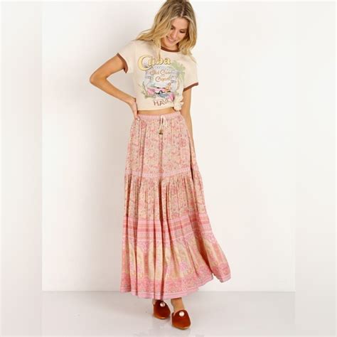 Spell Skirts Spell The Gypsy Collective Poinciana Maxi Skirt Poshmark