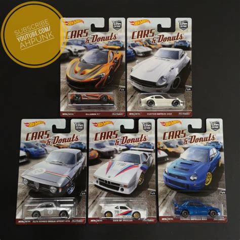 Hot Wheels Car Culture Cars Donuts Set Shopee Malaysia