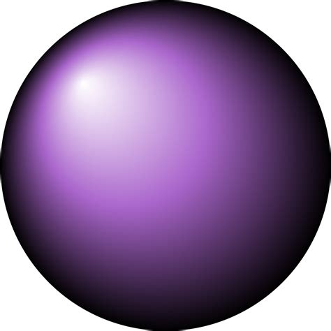 Download Purple Sphere Shading Gradient