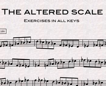 Trombone lesson: Altered scale in all keys | DigitalTrombone