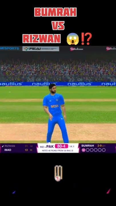 Boom Boom Bumrah 💥 🤯 L Bumrah Vs Rizwan 😱 L Rc24 Cricket Cricketshorts Ytshorts Youtube