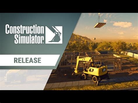 Construction Simulator – Release Trailer - YouTube