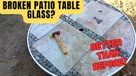 Building A Tile Table Top For My Patio Table Youtube