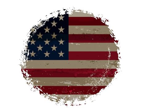 Premium Vector American Flag Symbol