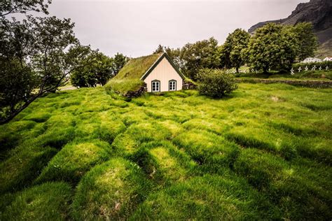 Hofskirkja Turf Church The Last Turf Church Of Iceland Iceland Travel Guide