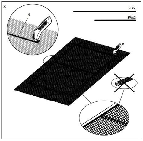 Red Sea Diy Aquarium Net Cover Instruction Manual