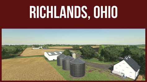 Farming Simulator Ohio Richlandsfirst Looknew Map For Fs Ps