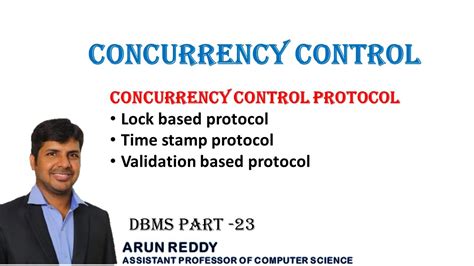 Dbms Part Concurrency Control Protocol Lock Based Protocol