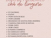 Despedida De Solteira Ch De Lingerie