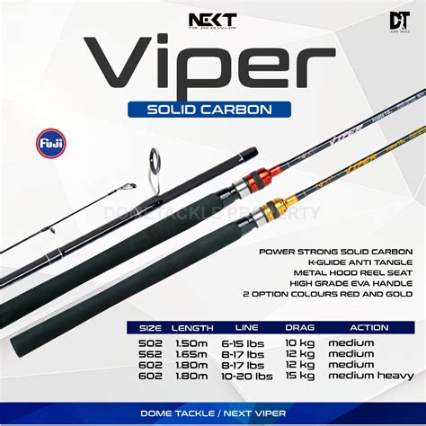 Jual JORAN NEXT VIPER 562S 602S POWER SOLID CARBON ROD JORAN