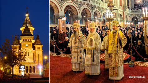 FOTO PS Emilian la hramul Catedralei Mitropolitane din Timișoara