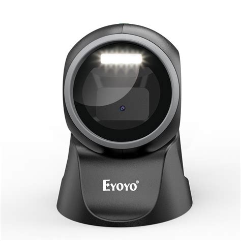 Eyoyo EY 7130 1D 2D Desktop Barcode Scanner With Automatic Sensing