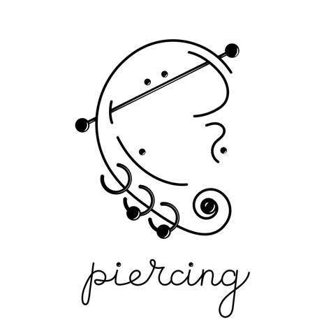 Piercing Clip Art