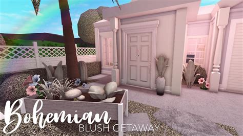 Bloxburg No Gamepass Bohemian Blush Getaway 27k L Tour Speedbuild