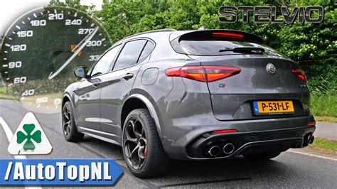 Alfa Romeo Stelvio Quadrifoglio Hp Acceleration Top Speed Sound