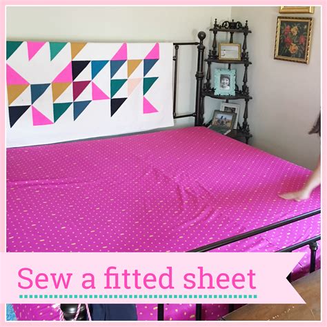 Sewhungryhippie How To Sew A Fitted Sheet