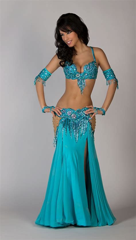 Blue Belly Dance Costume Belly Dance Outfit Dance Outfits Belly