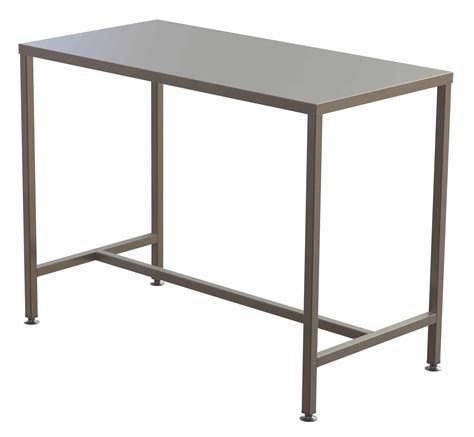 Stainless Steel Topped Table Stainless Steel Frame Unitech