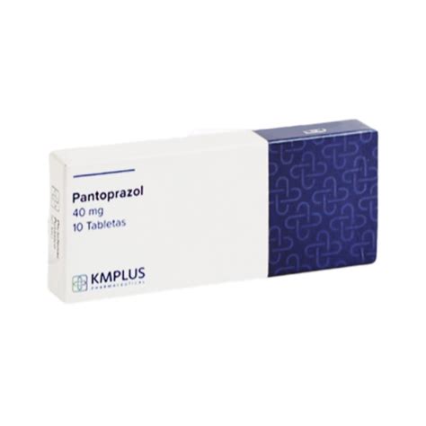 Pantoprazol 40mg X10 Tabletas Kmplus Farmadon La Farmacia De La Esquina