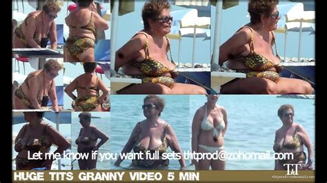 Matures And Grannies Big Tits Bbw Beach Candid