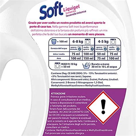 SOFT LAVATRICE LIQUIDO LAVANDA 32 LAVAGGI LT 2 25