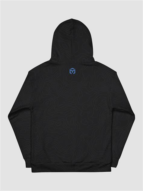 Maxroll Abstract Black Hoodie | Maxroll Store